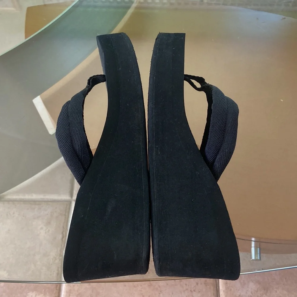 Y2K ROXY platform flip flops